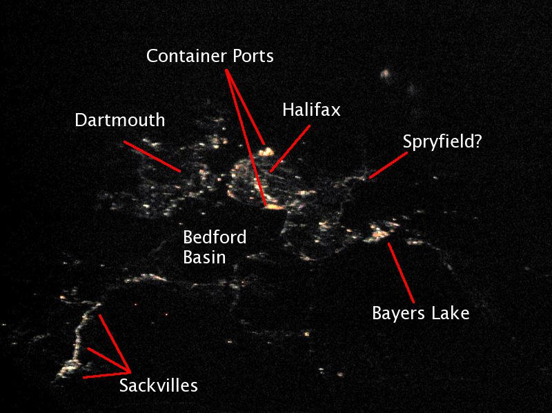 halifax at 38000 feet with labels